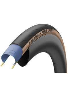 700X25C GOODYEAR EAGLE SPORT CREMA PLEGABLE