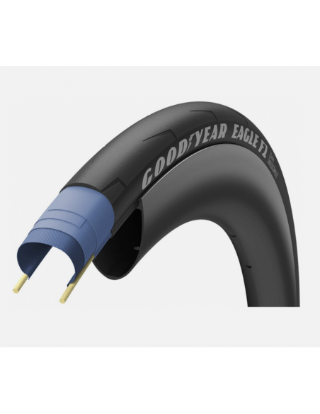 700X25C GOODYEAR EAGLE F1 TLC NEGRA HOOKLESS