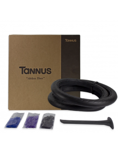 TANNUS NEW SLICK 700X25 25-622 MIDNIGHT, REGULAR MACIZO