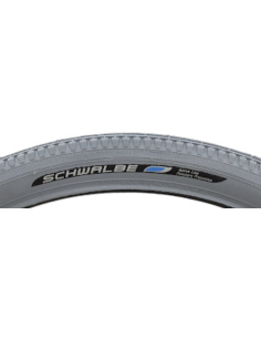 18X1 3/8 (37/400) SCHWALBE HS110 GRIS  2