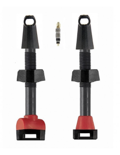 JGO VALVULAS TUBELESS PRESTA 55MM CARBONO PARA MOUSSE  2