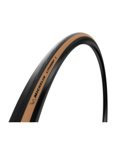 700X28C MICHELIN LITHION 4 TS CLASSIC MARRON/NEGRA