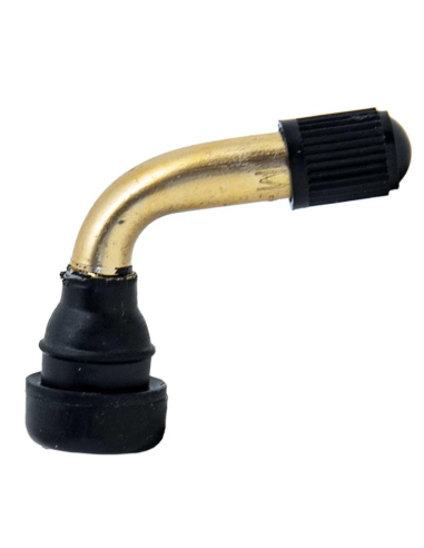 VALVULA TUBELESS PARA PATINETE V/CURVADA 90* PVR40