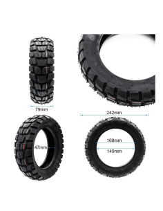 CUBIERTA 80/65-6 255X80 10X3.00 TACO TUBELESS TUOVT 2