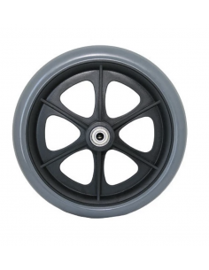 MACIZO 8X1 1/4 200X35  GRIS RUEDA COMPLETA
