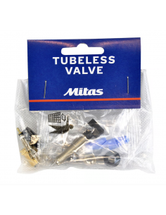 KIT JUEGO DE VALVULAS TUBELESS PRESTA BOMPAR/MITAS