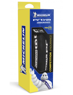 700X25 MICHELIN V2 PRO4 ENDURANCE NEGRA 