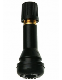 VALVULA MOTO TUBELESS RECTA GOMA LARGA TR438 ESTRECHA